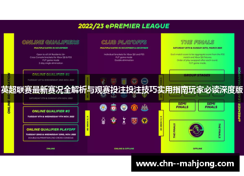 英超联赛最新赛况全解析与观赛投注投注技巧实用指南玩家必读深度版 英超联赛最新赛况全解析与观赛投注投注技巧实用指南玩家必读深度版